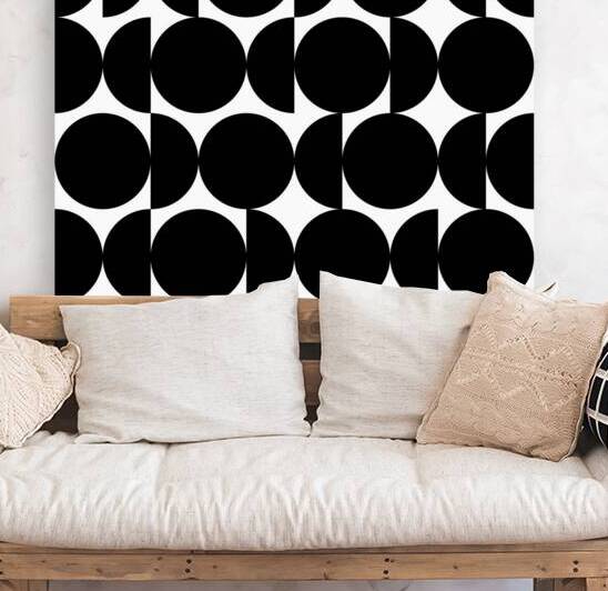 Geometric Circle Patterns - Modern Abstract Design by el halaoui ali