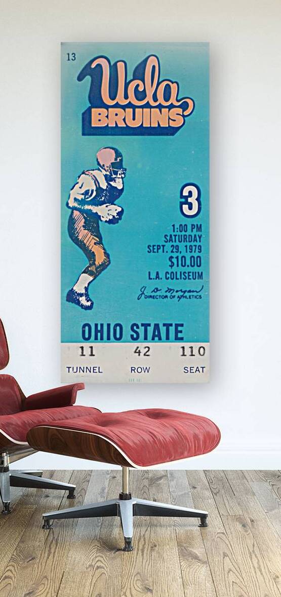 1979 Ohio State Buckeyes at UCLA Bruins by Row One Brand