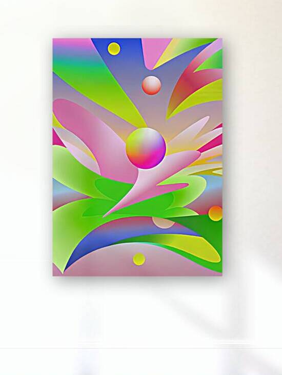 explore the vibrant abstract artwork characterize2 by Rehan