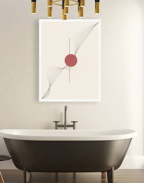 Abstract wall art. c by Point Art