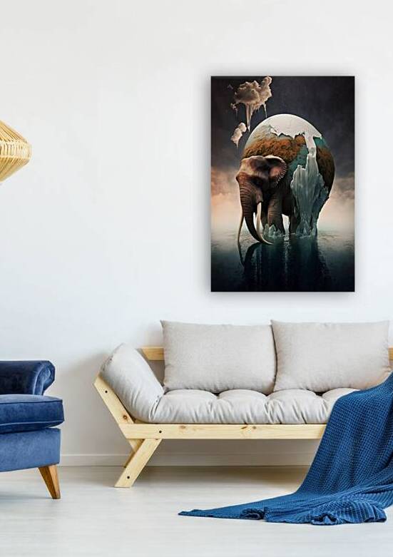 Melting Elephant by Vythryd Arts