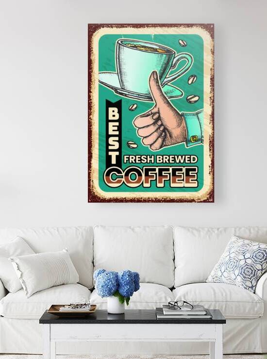  Fresh Brewed Coffee by Point Art