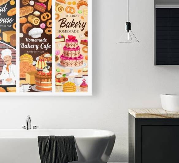 Desserts cakes and bakery by Point Art