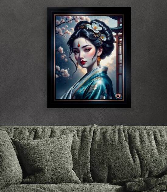 The Timeless Grace And Tranquil Elegance Of Hisako Takahashi Gorgeous AI Concept Art by Xzendor7 by xzendor7