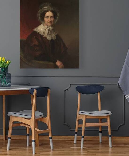 Sarah Eliot Scoville [1830s] by Asher Brown Durand [1796–1886] by MyCozyFineArt