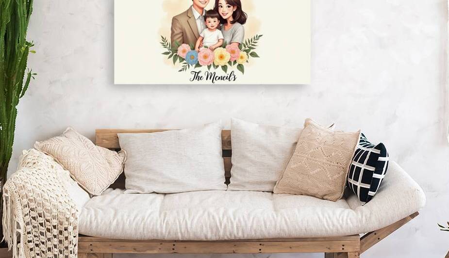 Cherished Moments : A Loving Family Portrait High Resolution Digital Art by Abdulrahman Yasser