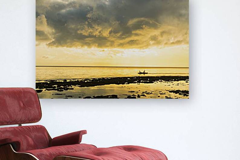 Golden Horizons Drift with the Tide by Bo Insogna