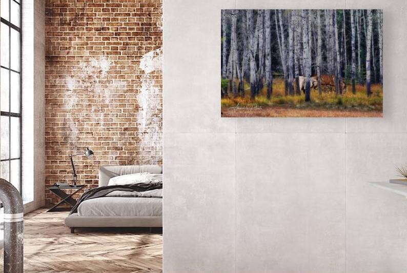 Jasper Horses by Allan de la Plante