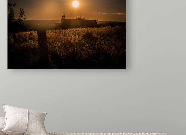 Silhouette in Sunlit Harmony by Dream World Images