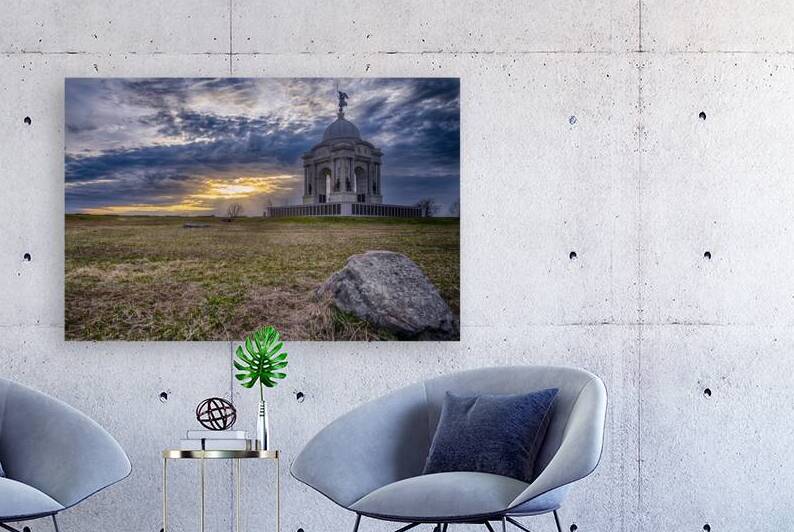 Pennsylvania Monument Sunset by Dream World Images