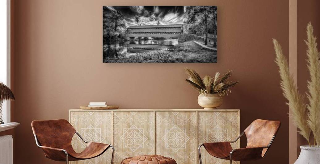 Timeless Bridge Reflections by Dream World Images