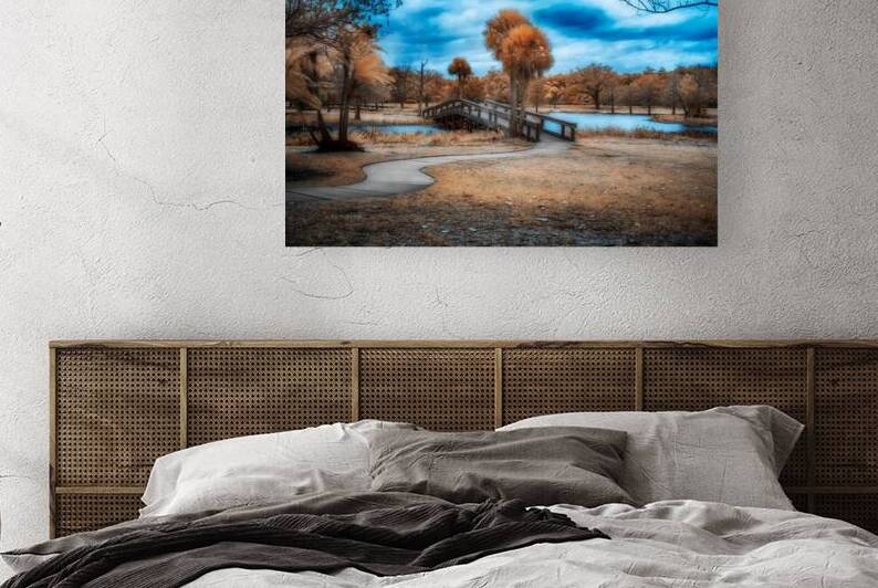 Mystical Tranquility: A Walk through Venetian Gardens in Leesbur by Dream World Images