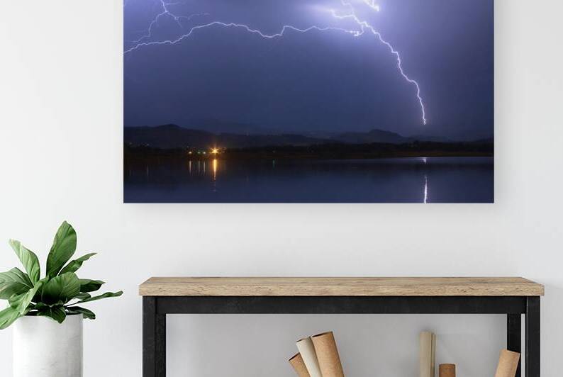 Electrical Arcing Sky by Bo Insogna