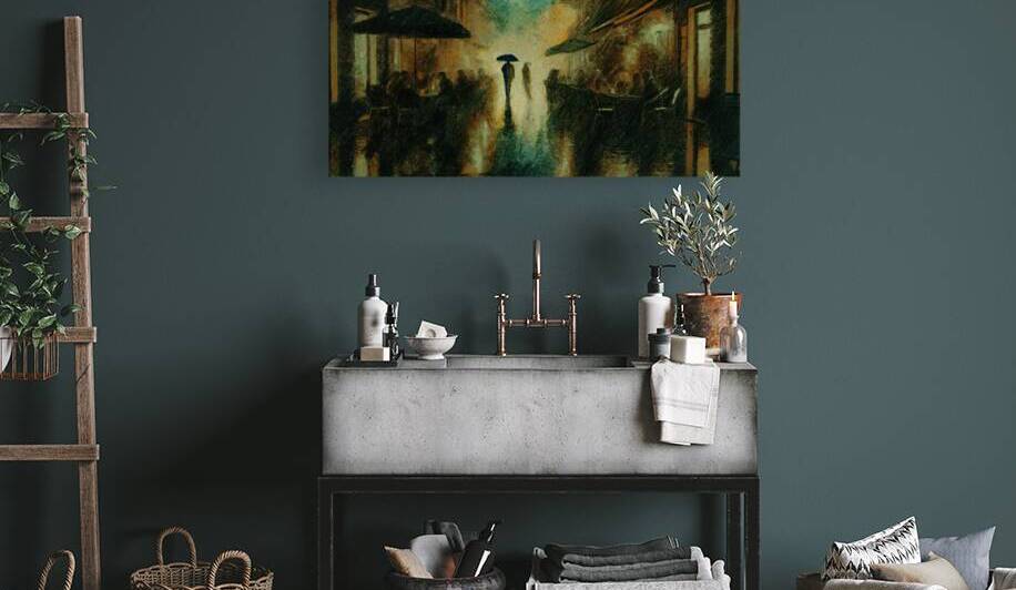 Song of Wet Streets by Vladimir Barenboym