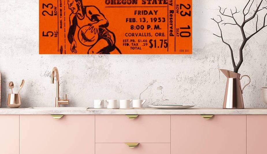 1953 Washington Huskies at Oregon State Beavers by Row One Brand