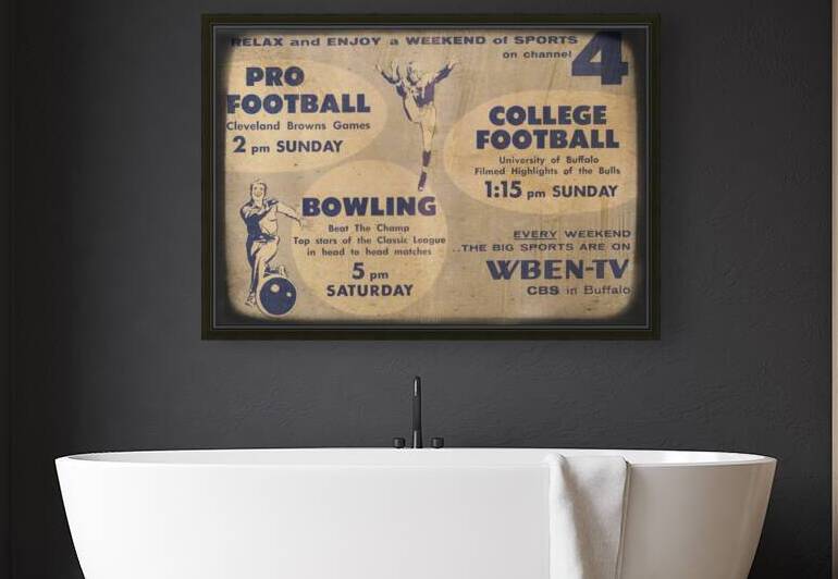 1958 Buffalo Sports Weekend by Row One Brand