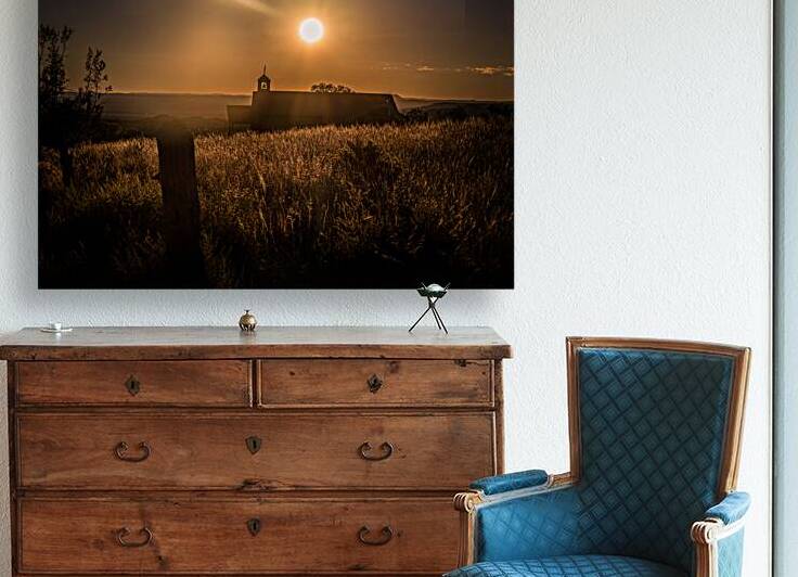 Silhouette in Sunlit Harmony by Dream World Images