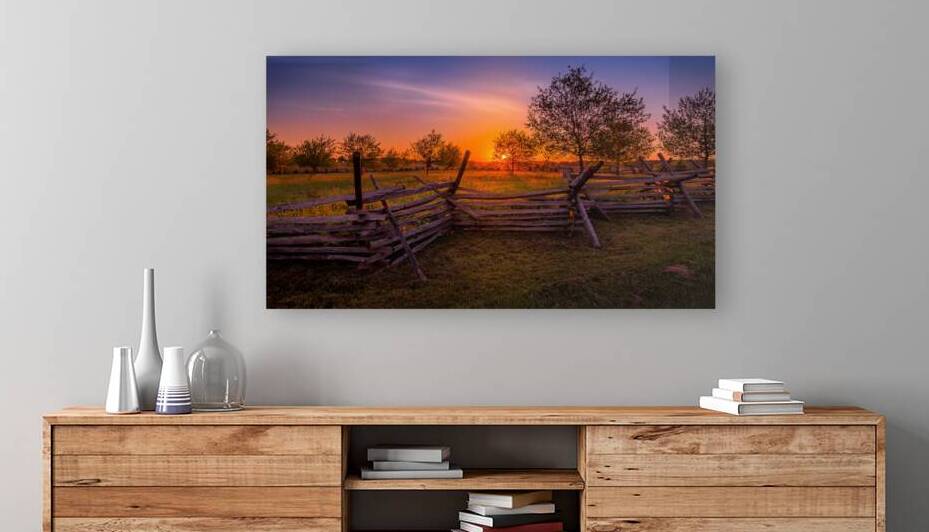 Pennsylvania Dawn: First light in Gettysburg by Dream World Images