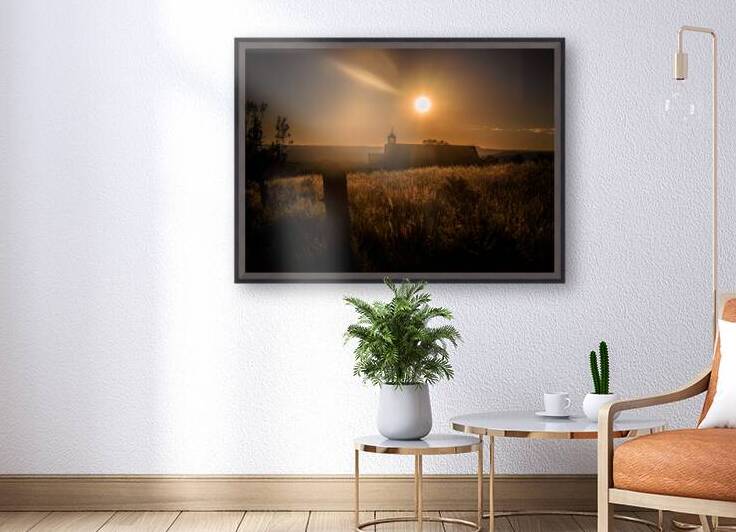 Silhouette in Sunlit Harmony by Dream World Images