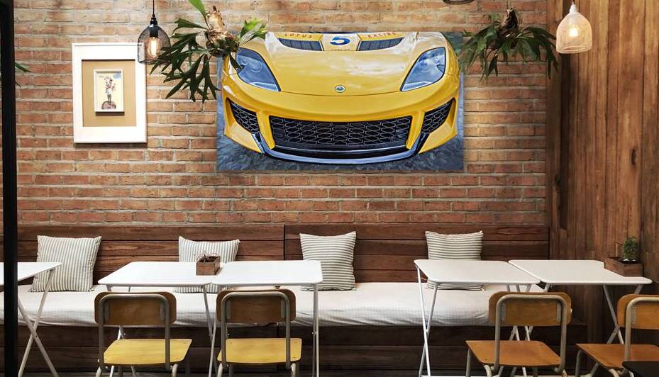 2018 Yellow Lotus Evora 400 Coupe X1 2 by Rich Franco