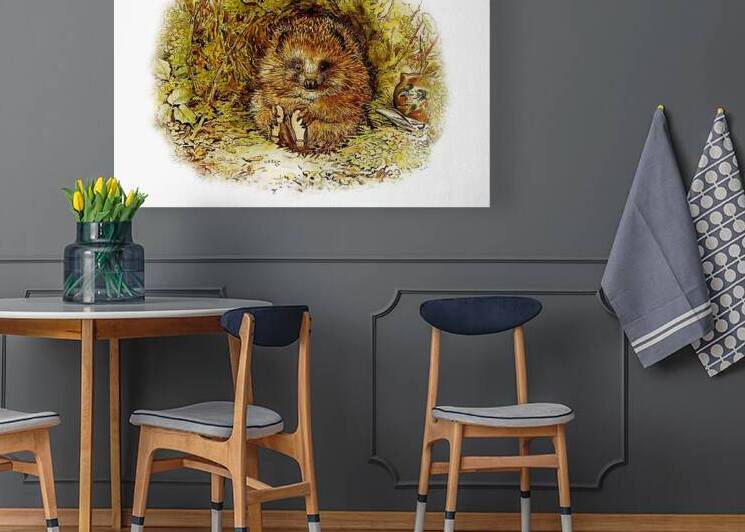 Mr Pricklepin Victorian Art by Beatrix Potter by Fabricci