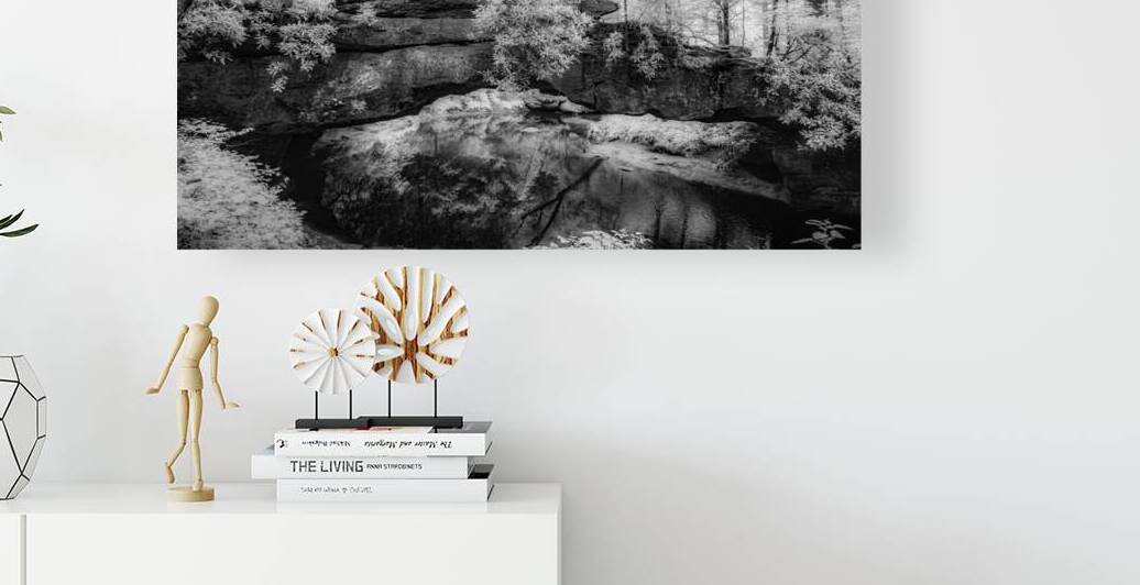 Rocky Tranquility: Natural Bridge Kentucky by Dream World Images