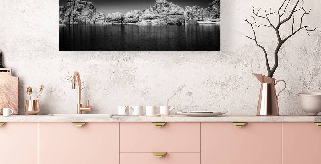 Mystical Moments: Sylvan Lake Infrared Rocks by Dream World Images