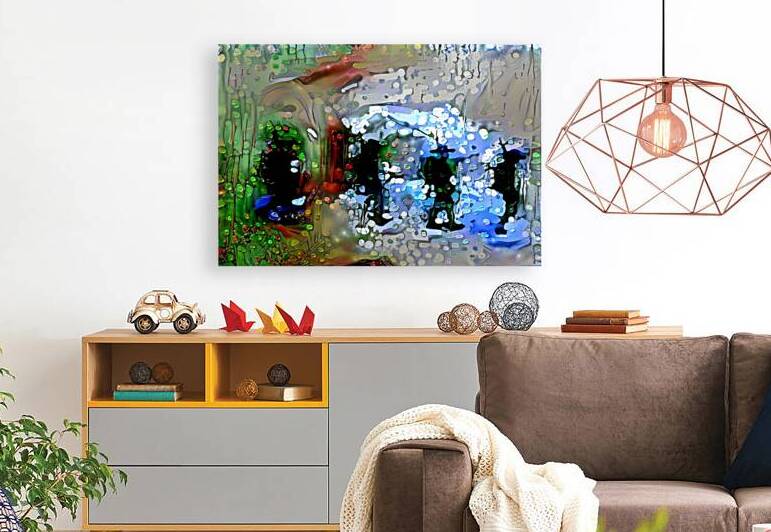 Rain-Washed Passage by Luciano