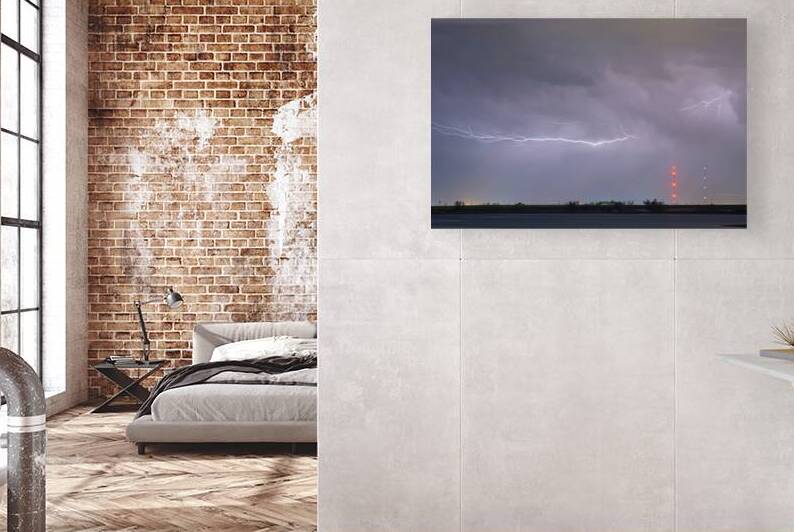 Lightning Bolting Across the Sky by Bo Insogna