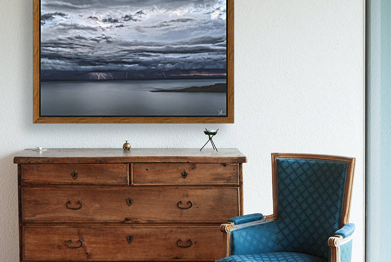 Lightning Over Lake Titicaca by Jackson Brown