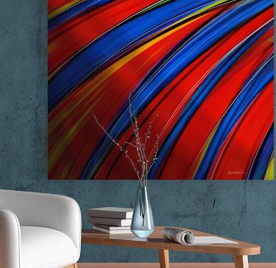 Curves of luminous motion by Benoit David