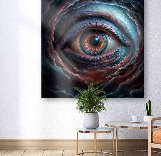  Gigantic Eye  by Aniima Illussiya