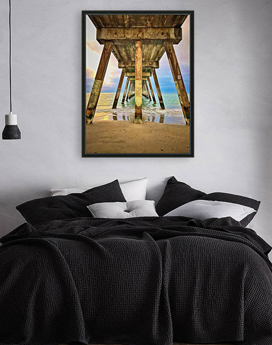 Sunrise Under the Pier  by Ricky A Richardson 