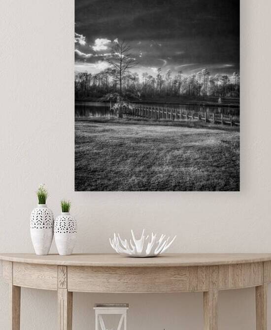 Gloomy Dock by Dream World Images