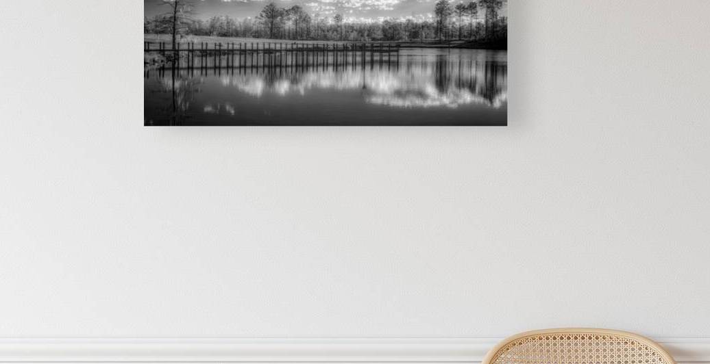 Tranquil Reflection: Florida Dead Lakes by Dream World Images