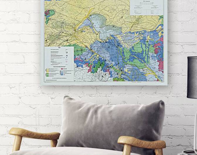 Hydrology Map of Lake Chad – Detailed Map Depicting Lake Boundaries Tributaries Rivers Wetlands and Seasonal Water Levels Reflecting the Hydrological System Regional Geography and Environmental Importance in Central Africa by History In Your Home