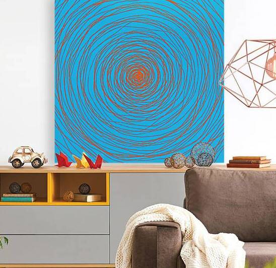 Focus Blue by Benoit David