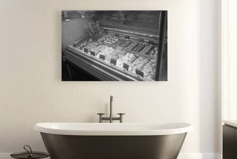 Jamaican Gelato B&W by Timeless Scenery Photography