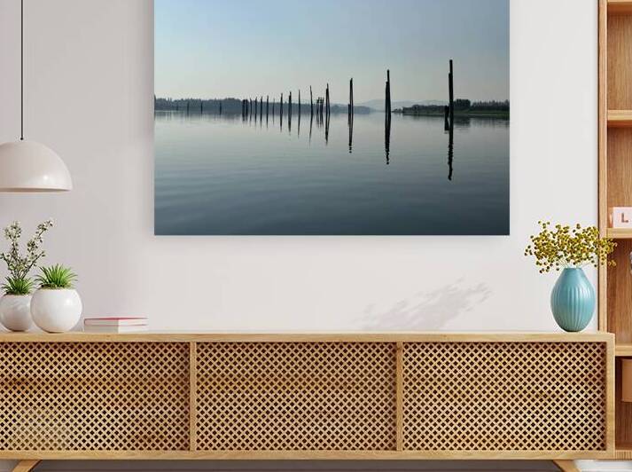 Mirrored Poles by Shane J Stewart