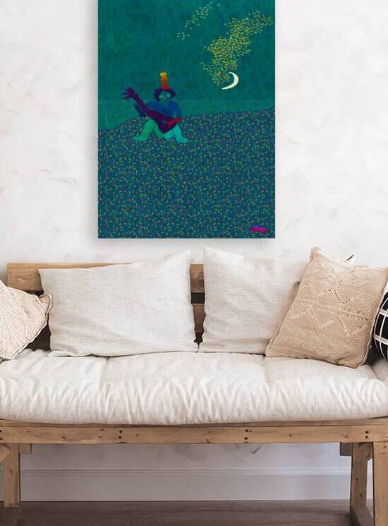 Gutarist Blue Medow - Limited Edition - NA by Shalva Avshalom