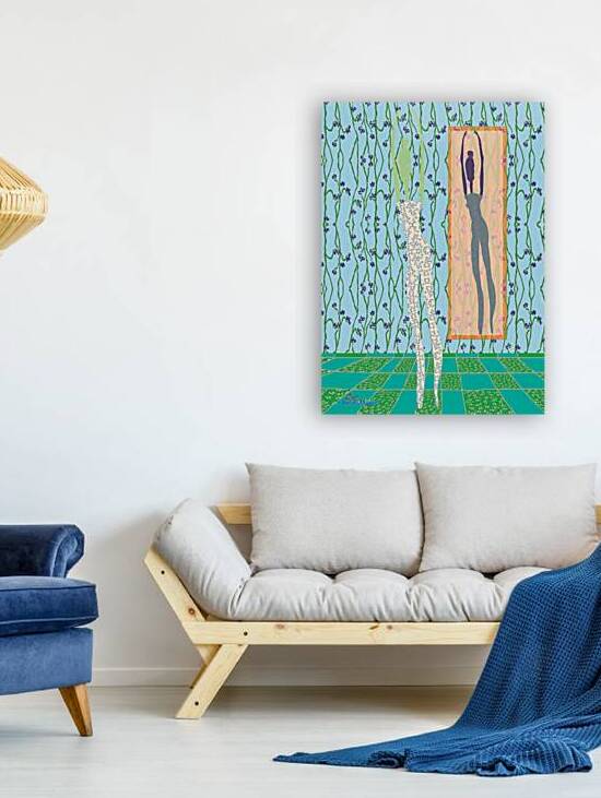 The Blue Ballerina  - NA by Shalva Avshalom