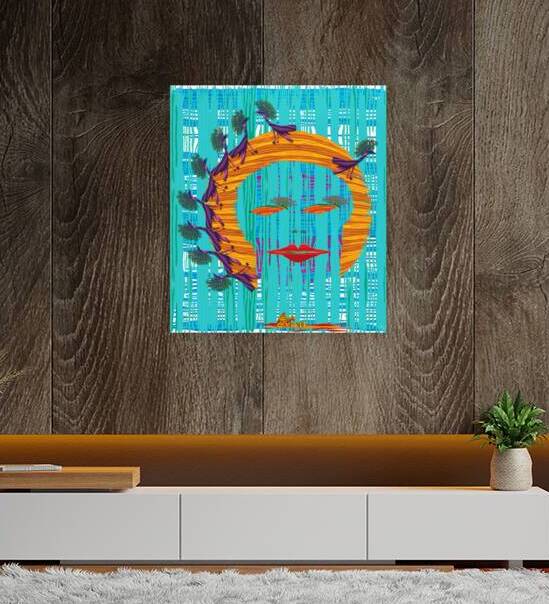 Moon Aliza - Orange Rise- NA by Shalva Avshalom