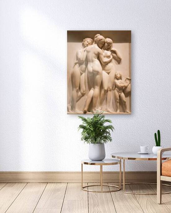 The Three Graces by sculptor Thorvaldsen. by Paolo Modena