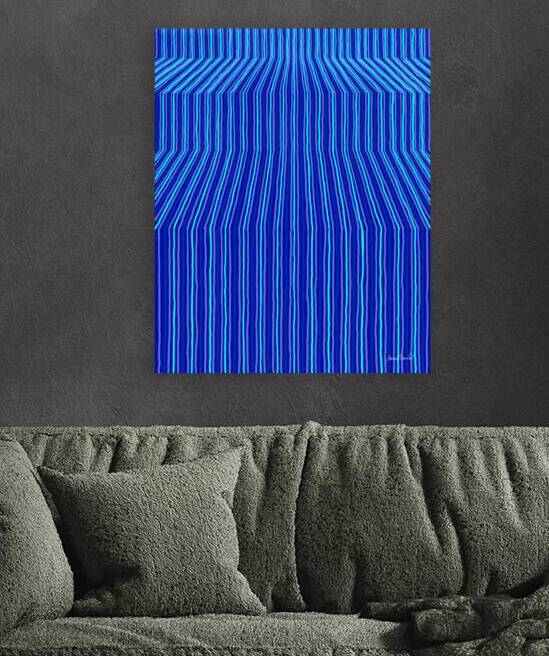 Step Up Blue by Benoit David