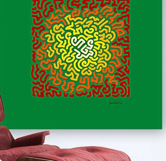 Wiggle it green by Benoit David