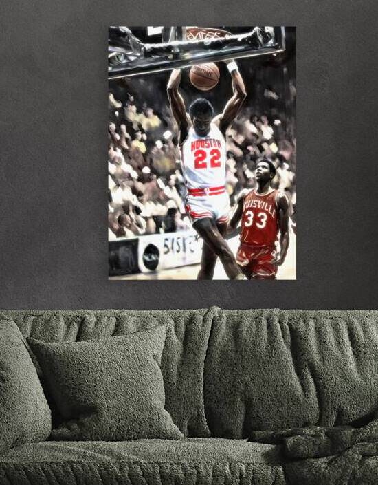 1983 Clyde Drexler Houston Cougar Dunk by Row One Brand
