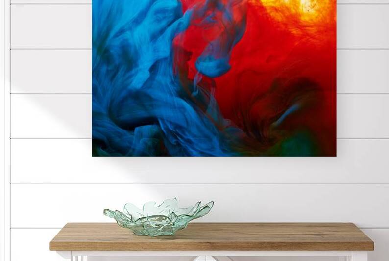 Vibrant Swirls - Abstract Color Explosion by el halaoui ali