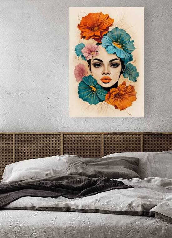  Cascade of Lush Flowers  by Aniima Illussiya