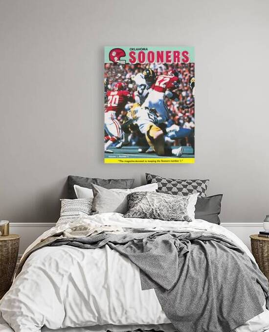 1979 Oklahoma Sooners Weekly Cover Art by Row One Brand