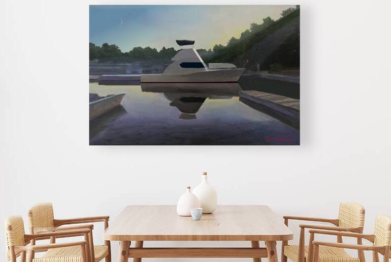 One morning at Honey harbour by David Edwards